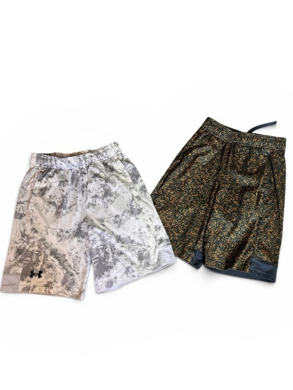 2 pair Youth Medium under Armor shorts